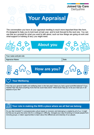 Joined Up Care Appraisal Document